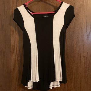 Striped Dress tee